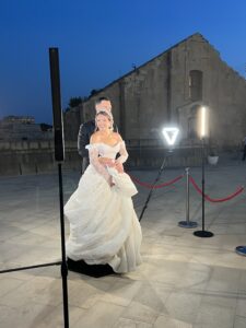 Photomaker's 360° Booth during a wedding at Manoel Island 